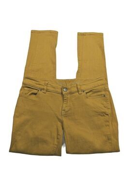 The Limited 678 Straight Leg Jeans Mustard Yellow Size 4